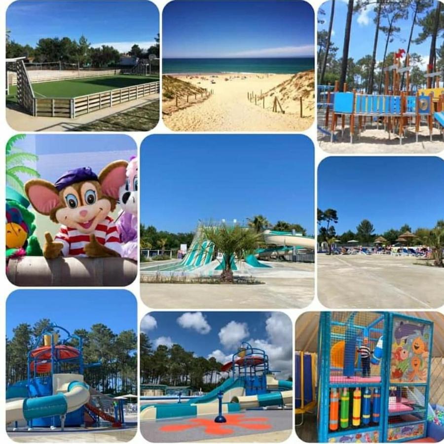 Camping Des Dunes De Contis Mobilhome 3Ch, Сен-Жульєн-ан-Борн Екстер'єр фото